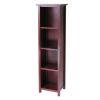 Milan Storage Shelf or Bookcase 5-Tier; Tall