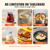 Electric Warming Tray, Food Warming Trays for Buffet, Warming Trays with Adjustable Temperature Control, Portable Stainless Steel Food Warmer